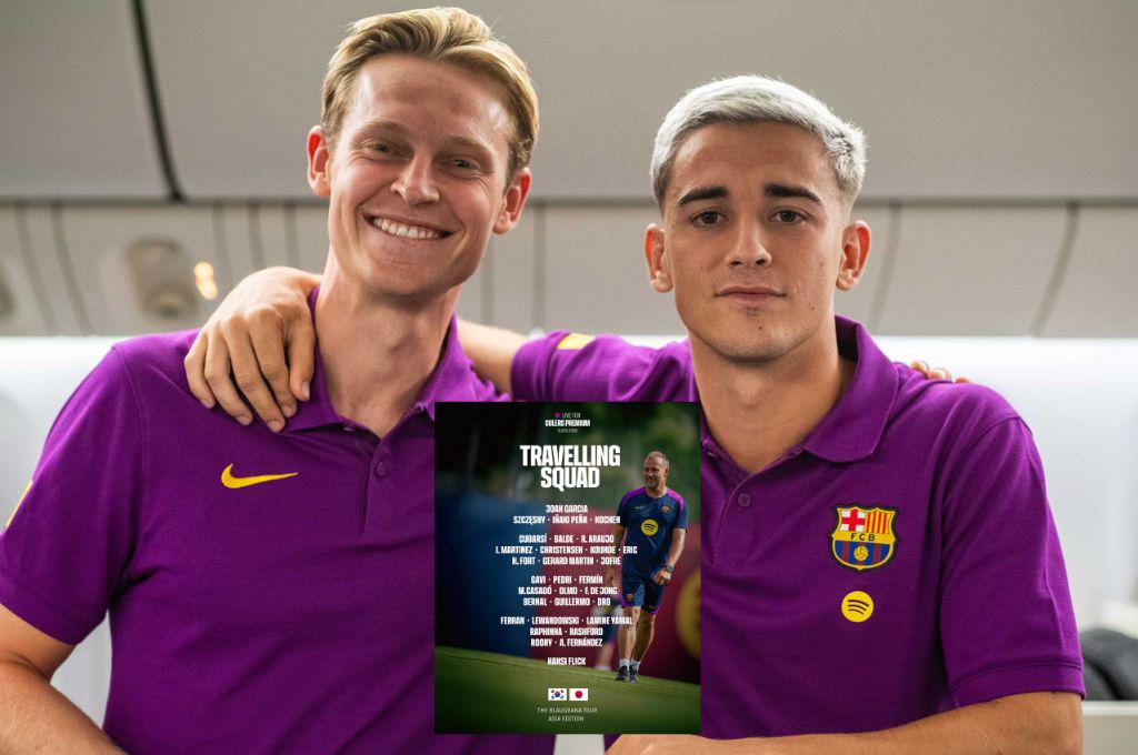 OFICIAL: Barcelona confirma que se va y los dos ausentes: la convocatoria de Hansi Flick para la nueva temporada