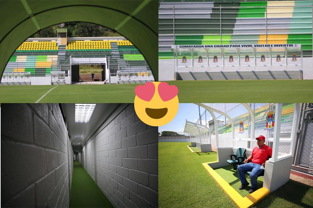 ¡Una preciosura! El Carlos Miranda de Comayagua vuelve a ser uno de los mejores estadios de Honduras