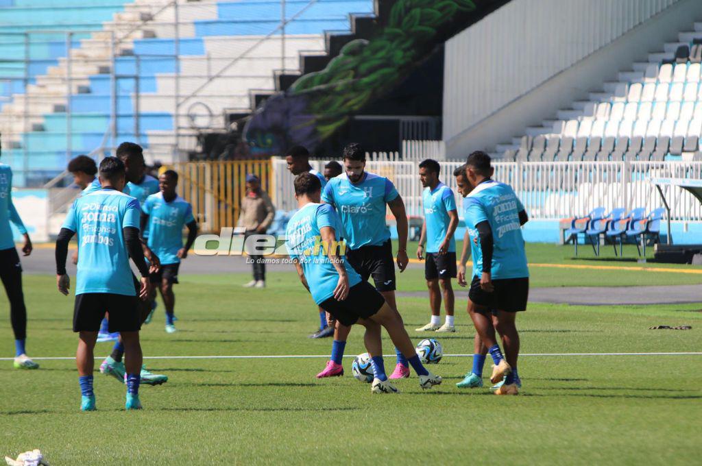 ¿Por qué no estuvo Reinaldo Rueda? Así fue el último entrenamiento de la Selección de Honduras en el Nacional