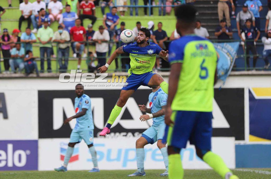 El ambiente que se vivió en el Olancho FC-Motagua y la euforia de Jonathan Rougier tras detener un penal; fue el “MVP”