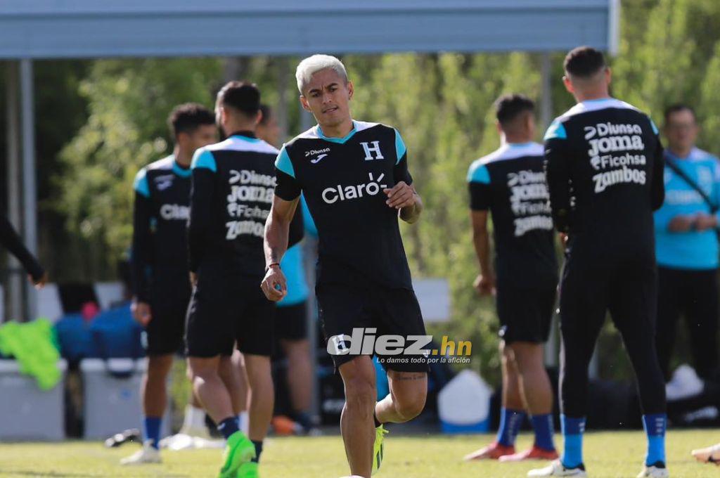 Rueda con novedades en el entrenamiento: así fue el once de Honduras en plena práctica previo a enfrentar a Costa Rica