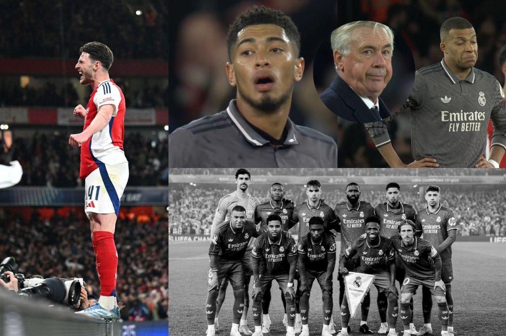 La bronca de Mbappé con Declan Rice en la goleada, la misteriosa burla del Barcelona y la tristeza de Real Madrid