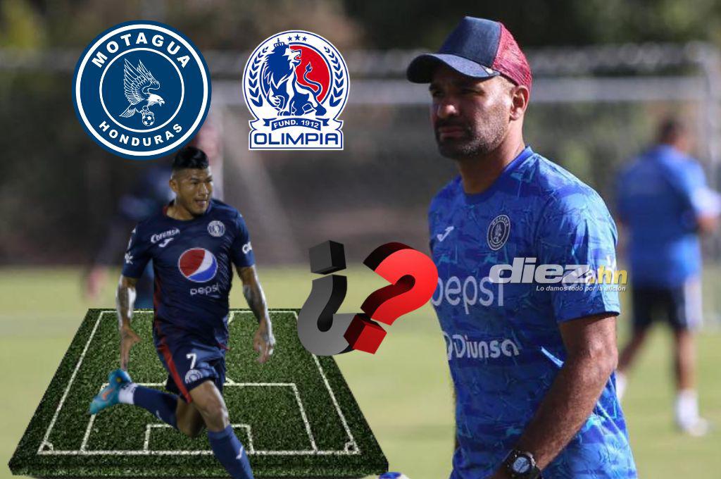 ¿Cómo sería el primer 11 de Ninrod Medina en Motagua para el clásico ante Olimpia? Un extranjero puede debutar