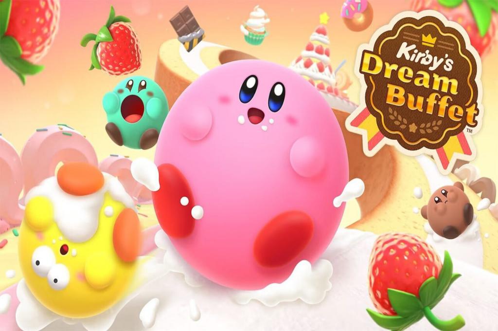 Kirby’s Dream Buffet será el “Fall Guys” de Nintendo; podrá jugarse con cuatro jugadores y sale este año