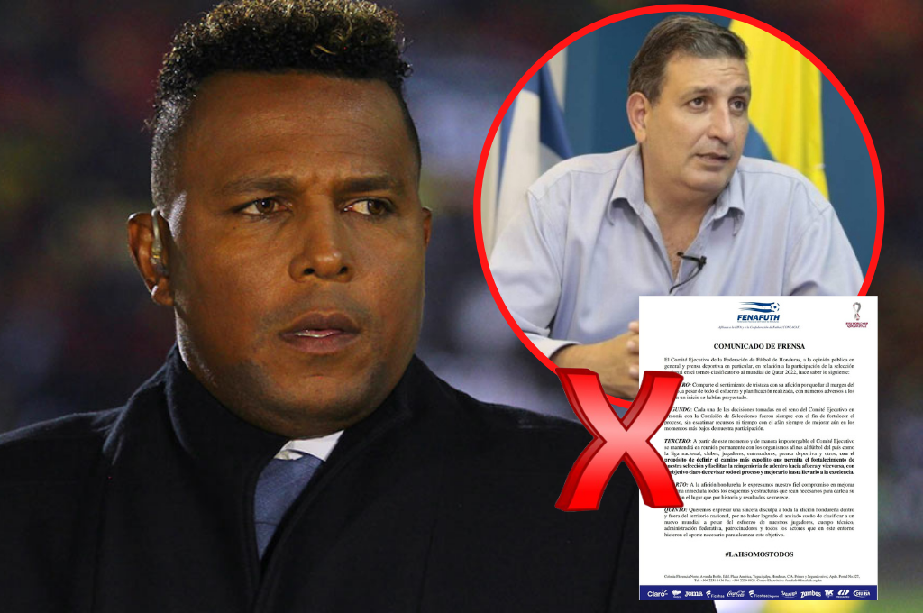 Carlos Pavón arremete tras comunicado de Fenafuth luego de quedar fuera de Qatar 2022: “Que fácil es ser dirigente en Honduras”