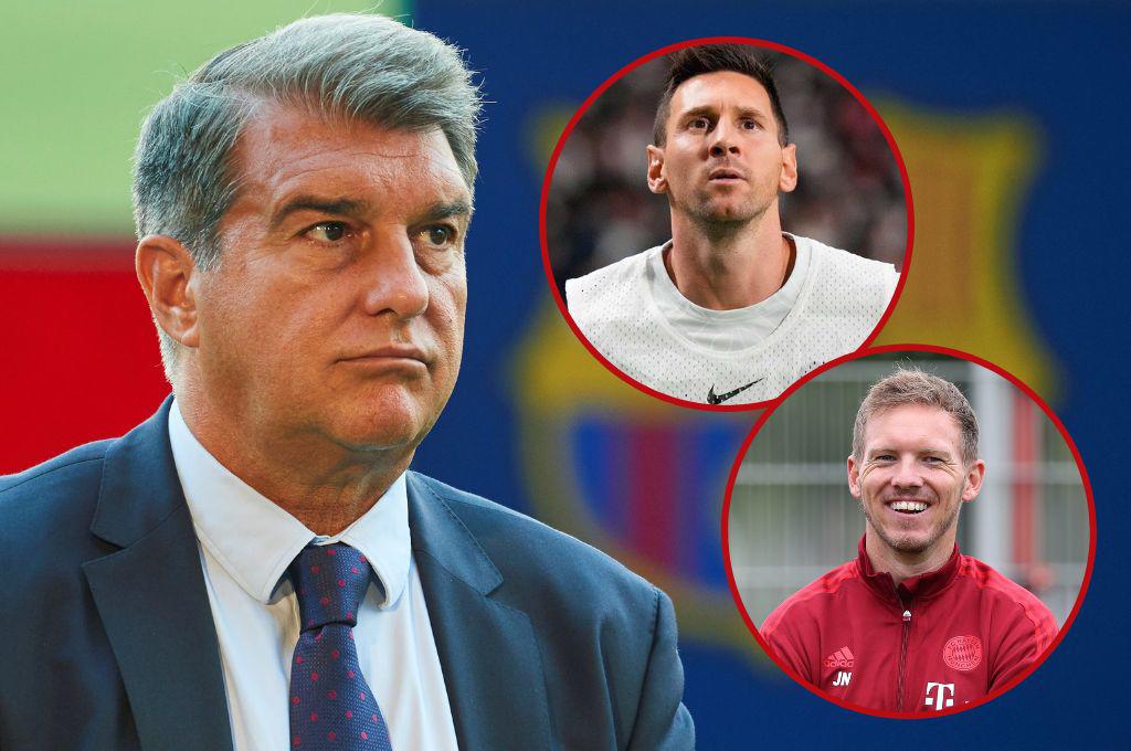 Laporta revela que habrá más fichajes, su respuesta a Nagelsmann y así se expresa sobre el regreso de Messi: “Tenemos una deuda moral”