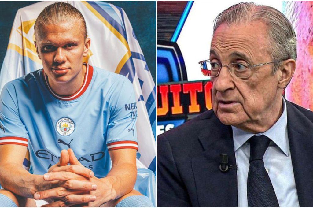 Representante de Haaland revela cómo es su relación con Florentino Pérez ¿Cuánto cuesta el fichaje del noruego?