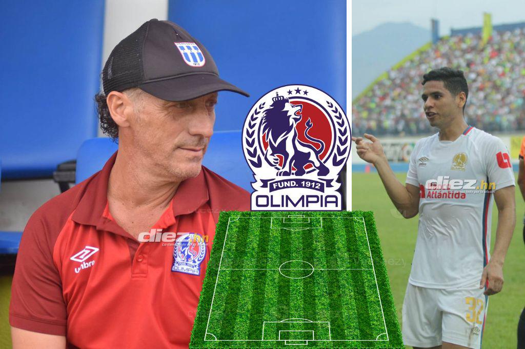 Poderosa alineación de Troglio: Así será el 11 de Olimpia para buscar el bicampeonato ante Olancho FC