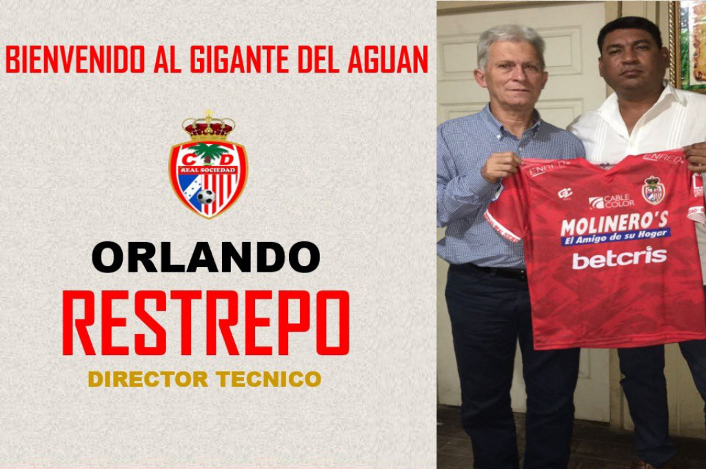 OFICIAL: Orlando Restrepo es el nuevo entrenador de la Real Sociedad tras la salida de Carlos Tábora