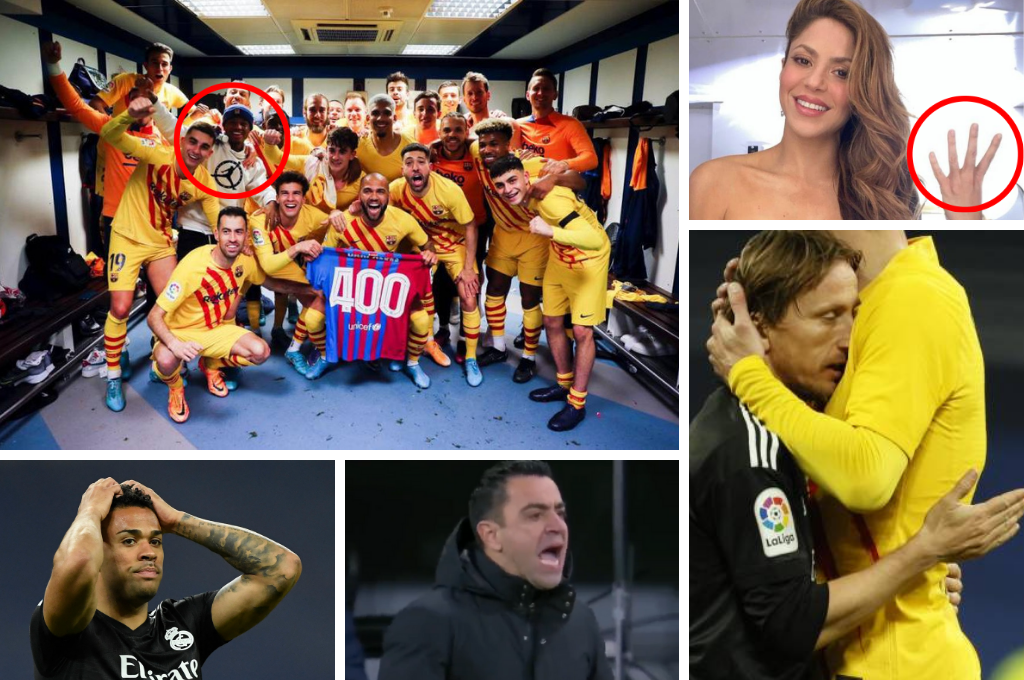 NO SE VIO EN TV: El monumental enfado de Xavi, el sorpresivo mensaje de Shakira y crack del Barcelona consuela a Modric