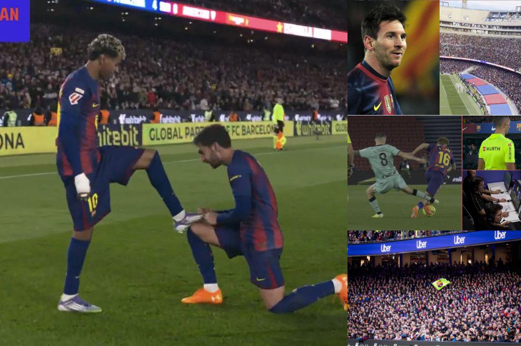 Volvió 909 días después, lo que Messi nunca esperó del Camp Nou y la tremenda agresión que indigna al Barcelona