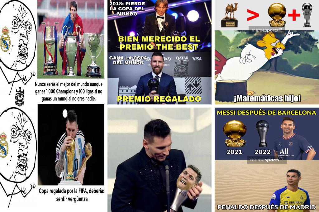 Messi gana un nuevo The Best y los memes hacen pedazos a los de Real Madrid y Cristiano Ronaldo