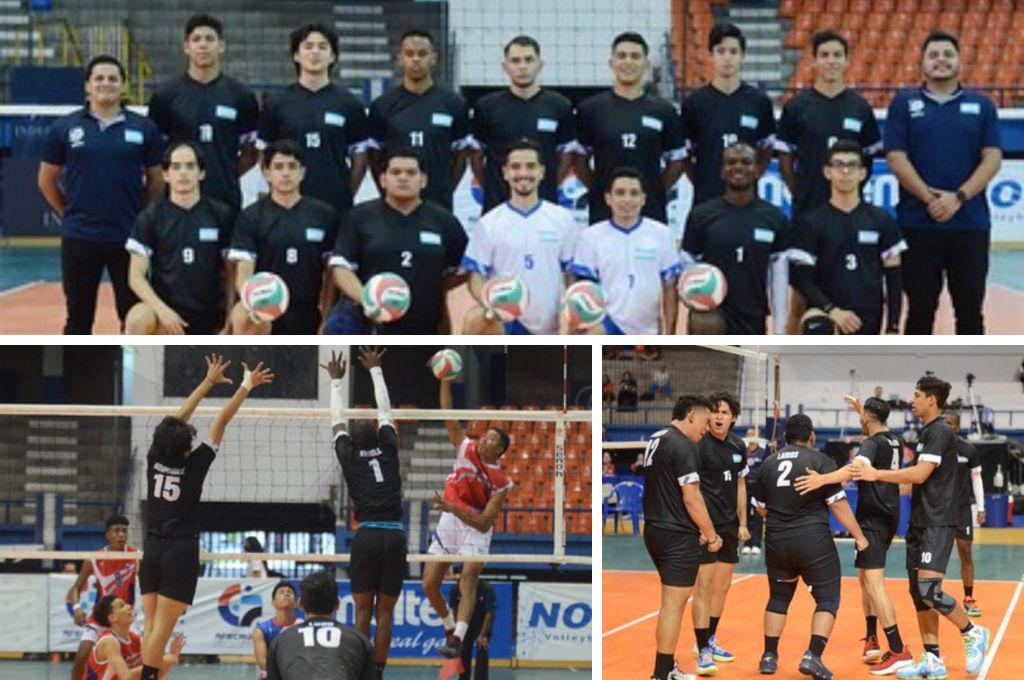 Selección masculina de Honduras cae ante Panamá en el segundo partido del V Centroamericano de Voleibol sub 23