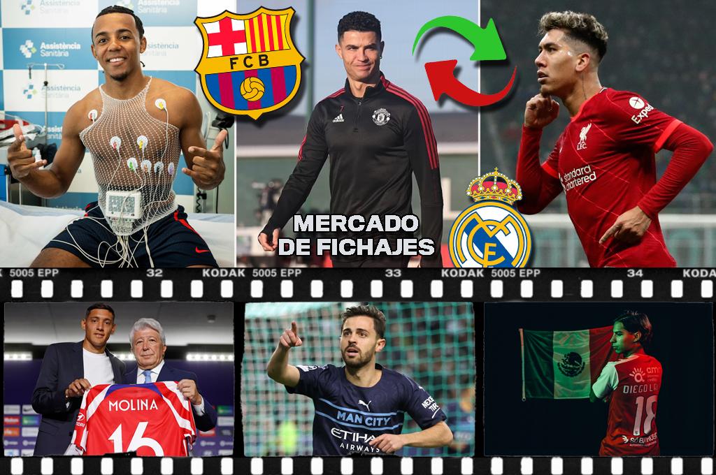 Mercado de Europa: Barcelona negocia fichaje por 80 millones de euros y el delantero que busca el Real Madrid; Cristiano anuncia su vuelta al United