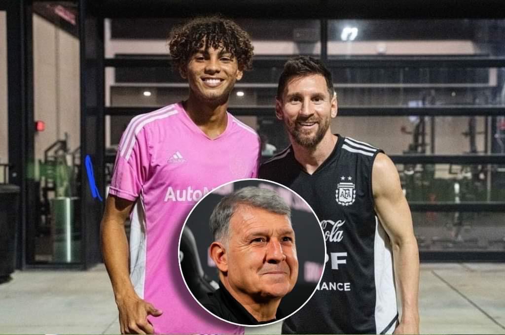 Inter Miami: Tata Martino da la primera buena noticia a David Ruiz al inscribirlo en la Leagues Cup con Messi