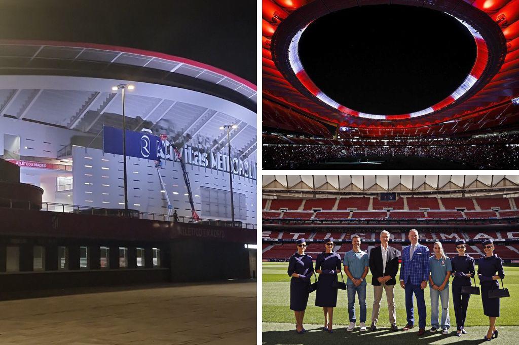 El Atlético de Madrid sorprende y cambia el nombre de su estadio ¿Cuánto cobran los equipos por esto?
