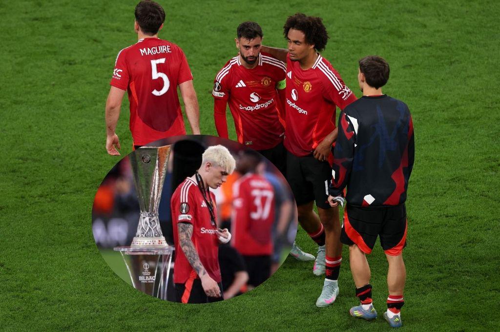 Se quieren ir del United tras el batacazo en Europa League: dejarían 100 millones al club; ha sido una mie...