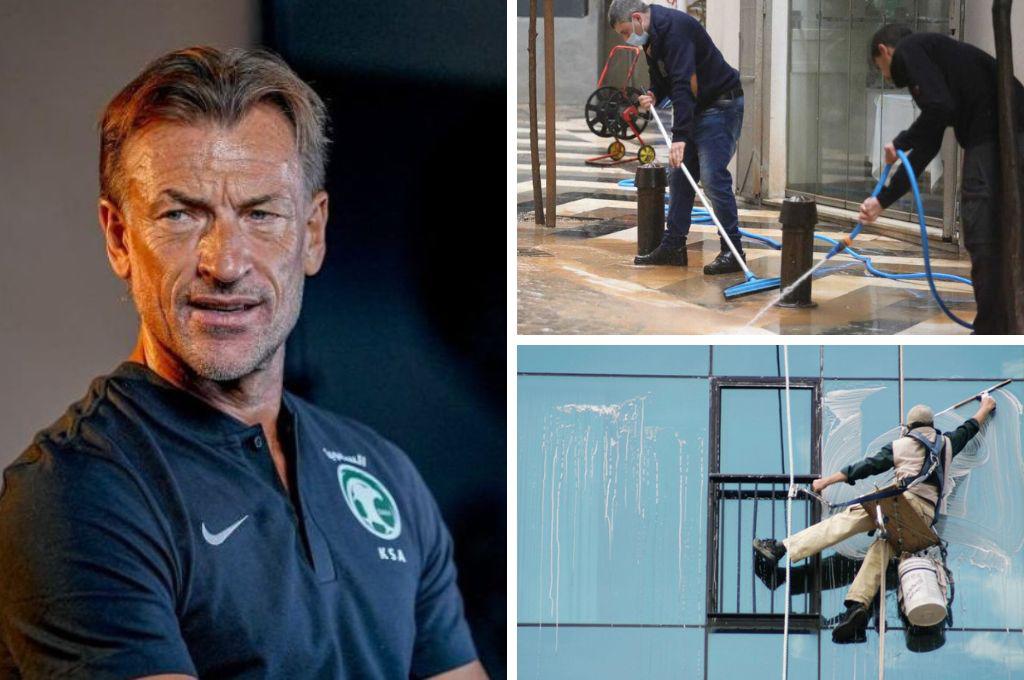 Hervé Renard, el técnico de Arabia que pasó de limpiar edificios y recoger basura a poner de rodillas a Argentina