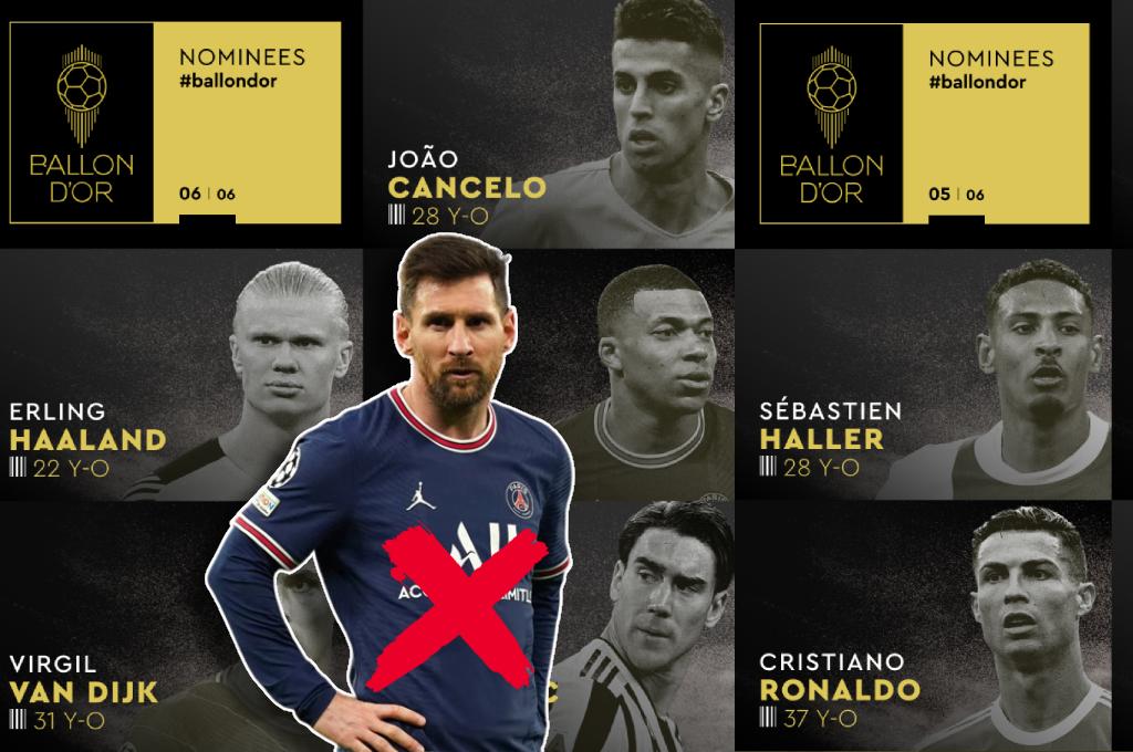 ¡OFICIAL! Sin Messi, esta es la lista de 30 jugadores nominados al Balón de Oro 2022; Cristiano sí está dentro de la nómina