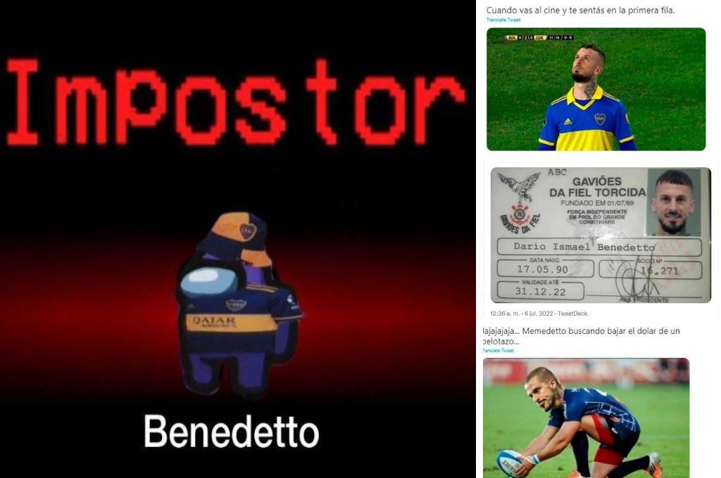 ¡Lapidarios! Benedetto es víctima de los memes luego de botar dos penales y que Boca Júniors quedara eliminado de la Libertadores