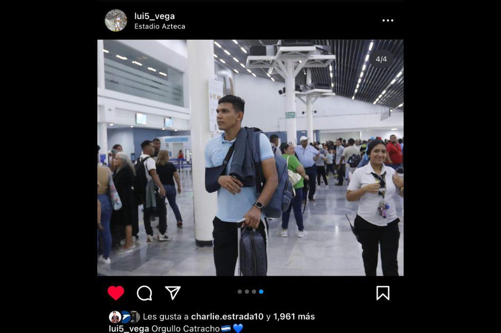 Palma el más dolido y Choco emotivo: Lo que dicen los jugadores de Honduras en redes sociales tras la derrota ante México