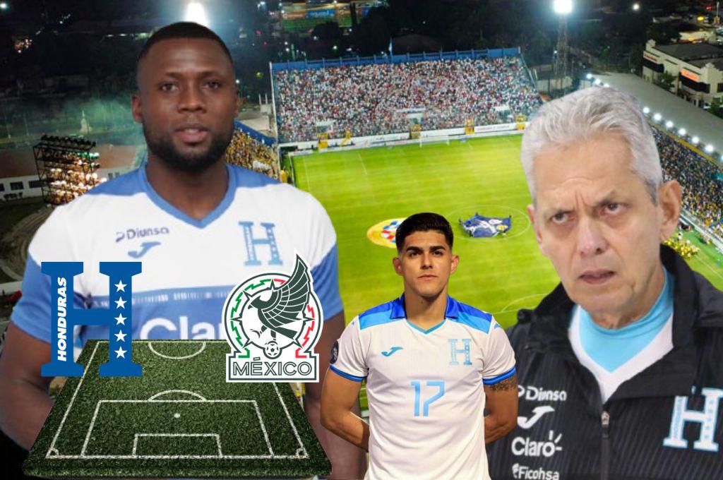 ¿Yustin Arboleda en ataque? El 11 de la Selección de Honduras que se perfila para el duelo ante México en el estadio Morazán