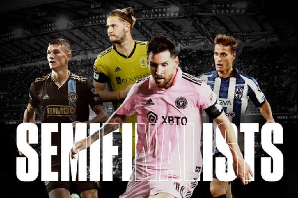 Messi y el Inter Miami buscan la final de visitante: Hora, día y canal dónde ver las semifinales de la Leagues Cup