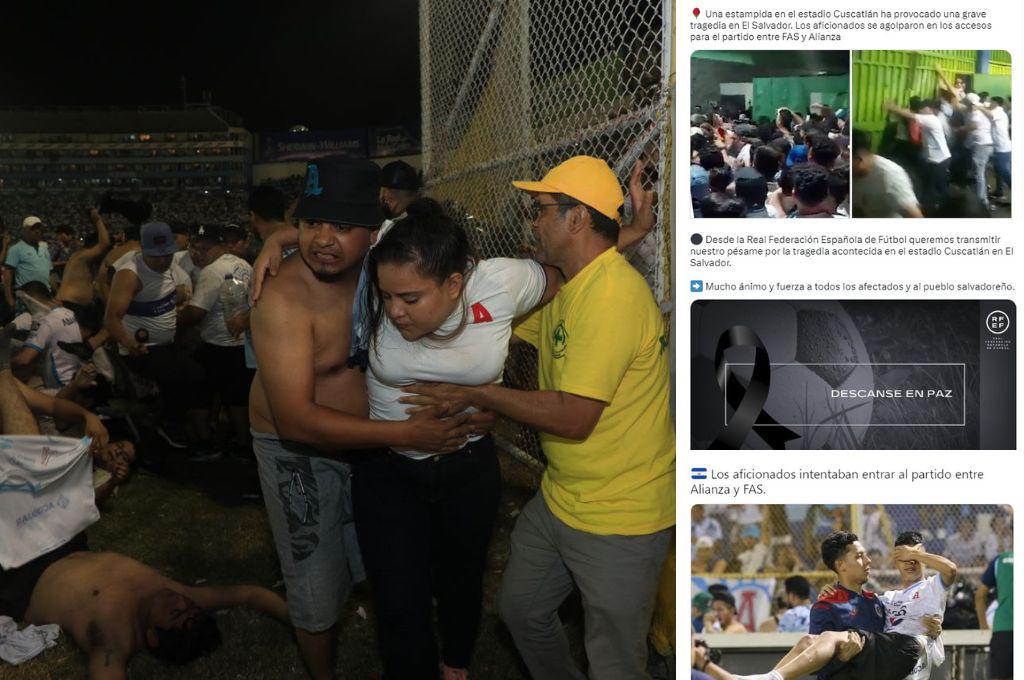 Olimpia y Real Madrid envían mensaje: La dura reacción del mundo tras la tragedia en El Salvador; “Imágenes que marcarán historia”