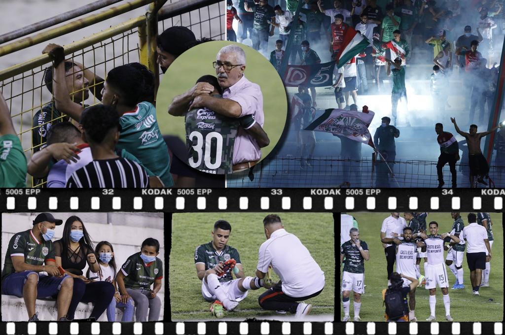 Fotos: la ‘más deseada’ en el Olímpico y el bonito mensaje de los jugadores de Marathón tras pasarle por encima al Victoria