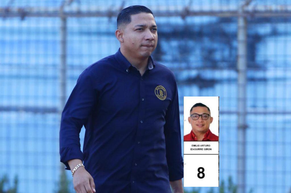 Emilio Izaguirre, director deportivo de Motagua, sorprende al postularse como precandidato a diputado ¿En qué movimiento?