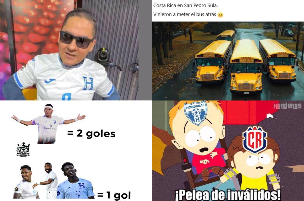 La selección de Supremo, el bus y la pelea: los jocosos memes que dejó el empate Honduras vs Costa Rica