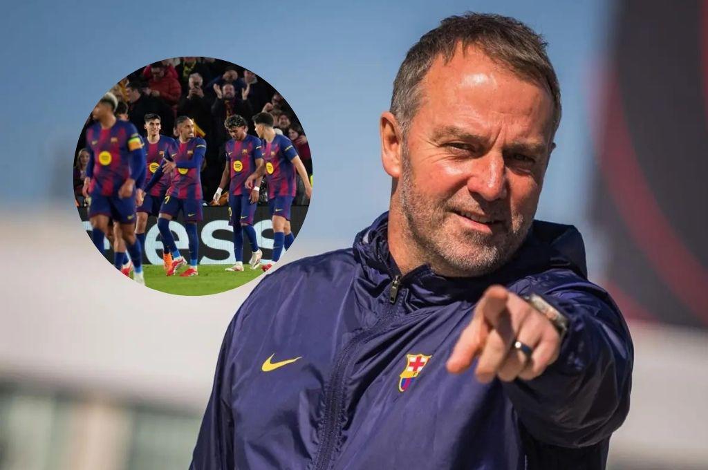 Hansi Flick pide que lo regalen o venda: el jugador que no quiere ni ver en Barcelona y el club toma decisión