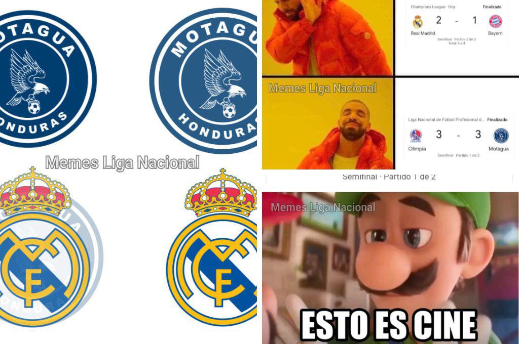 Los divertidos memes que dejó el empate 3-3 entre Olimpia y Motagua en la semifinal de ida de la Liga Nacional