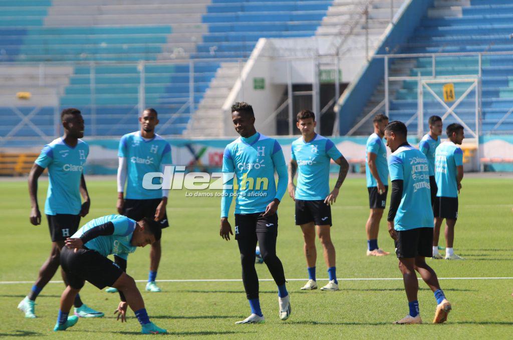 ¿Por qué no estuvo Reinaldo Rueda? Así fue el último entrenamiento de la Selección de Honduras en el Nacional
