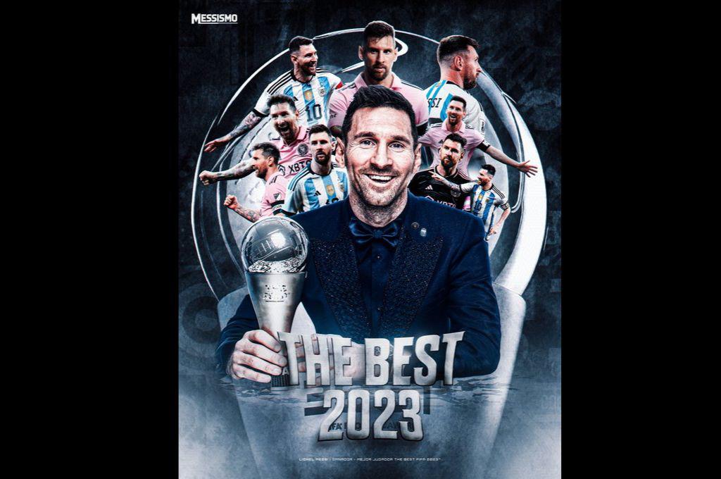 La ‘burla’ de Messi en los Premios The Best, la frustrante reacción del padre de Haaland y Mbappé le ‘dio’ el trofeo al argentino