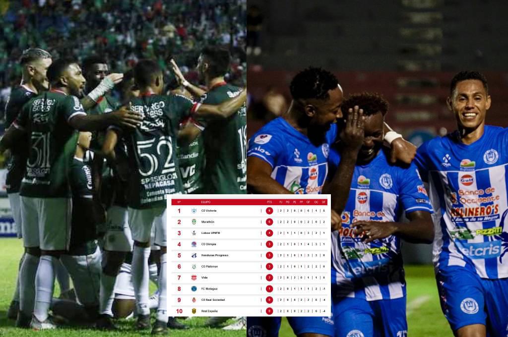 Tabla de posiciones: Victoria y Marathón se apoderan del liderato; Platense comienza a respirar