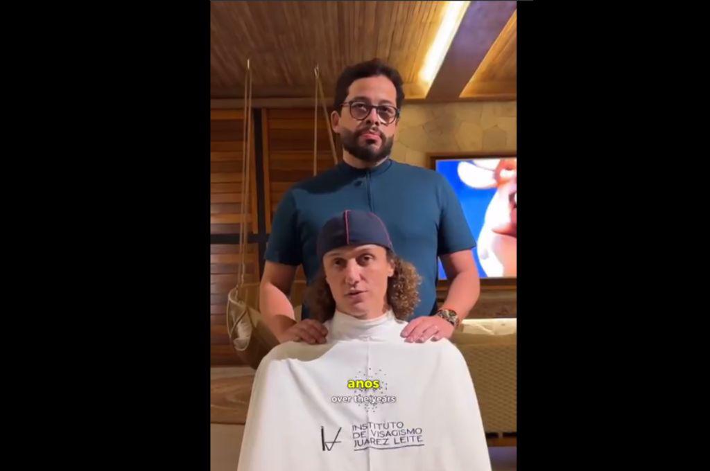 ¡Irreconocible! El rotundo cambio de look de David Luiz tras cortarse la melena: Parezco más joven