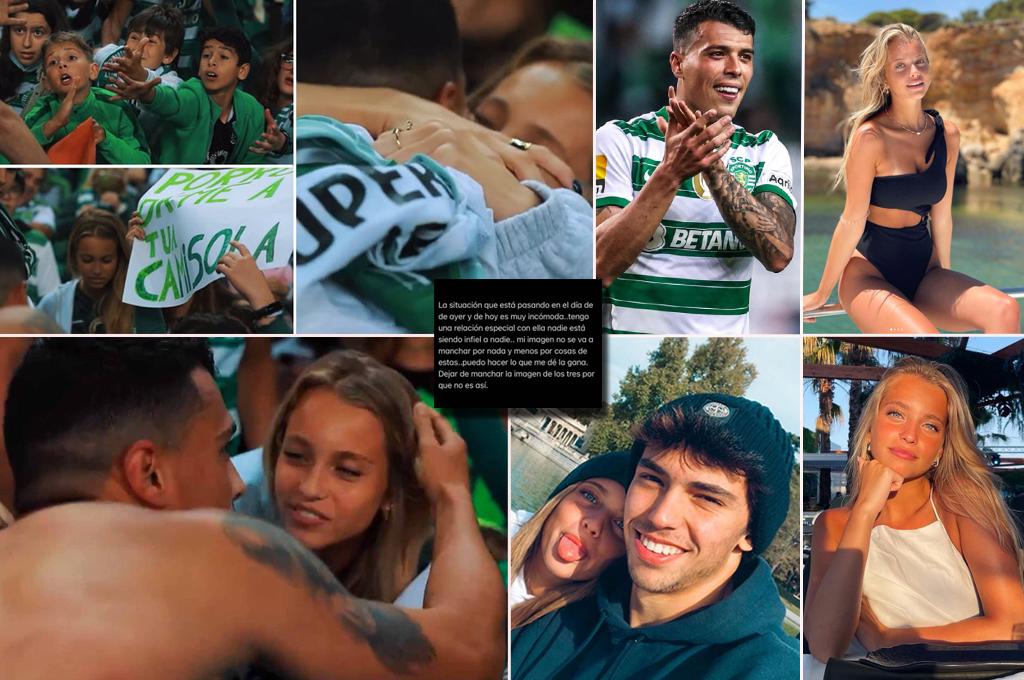 ¿Triángulo amoroso? La polémica que surgió con Joao Felix, su hermosa novia y un futbolista español en Portugal