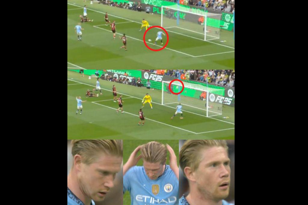 Kevin De Bruyne se despide y Guardiola festejó: el belga hizo el fallo más grande de su carrera y las lágrimas de una leyenda