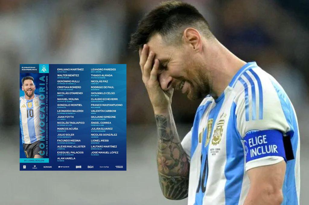 Las grandes sorpresas en la convocatoria de Argentina para el cierre de las Eliminatorias de ante Venezuela y Ecuador