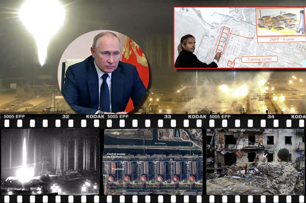 Así fue el feroz ataque de Rusia a la central nuclear de Ucrania y lo que pasaría si llega a explotar: ‘‘Será el fin de todo’’