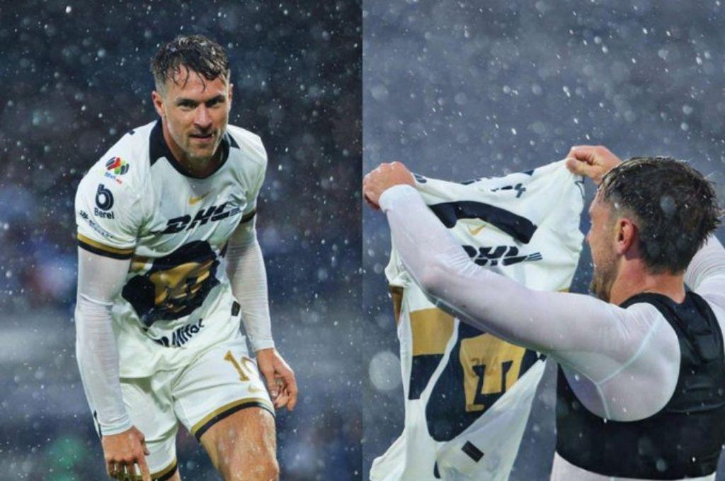 Aaron Ramsey anotó y se repite su maldición: el famoso que ha fallecido tras el gol que hizo con los Pumas: Con gran tristeza