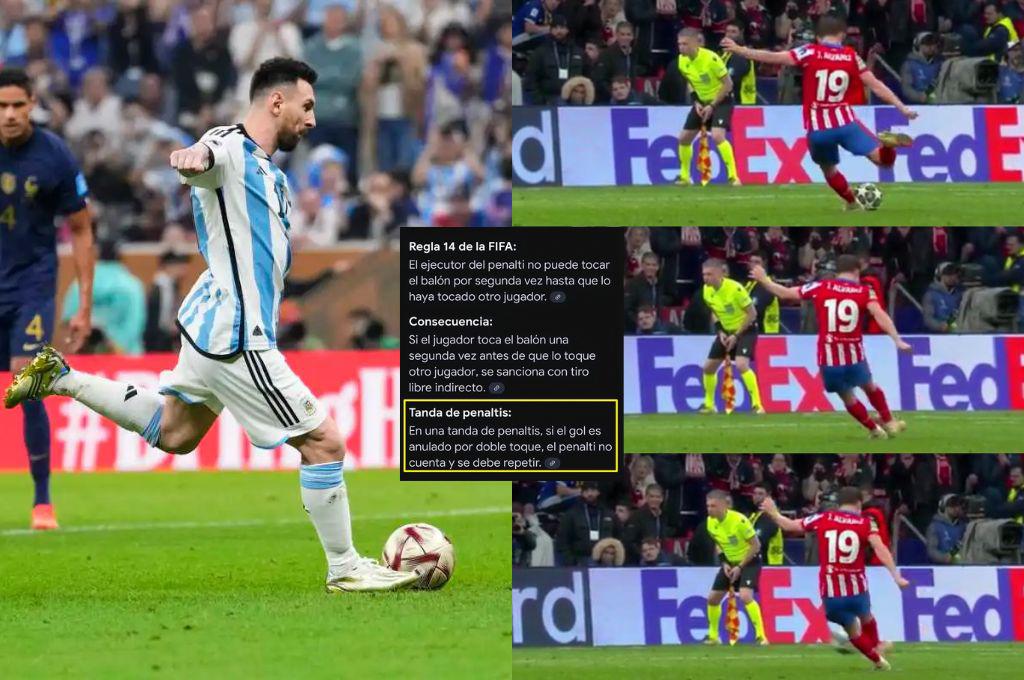 ¿Contra Real Madrid? Lo que dice la regla 14 del penal de Julián y la controversia del VAR: ponen a Messi de ejemplo