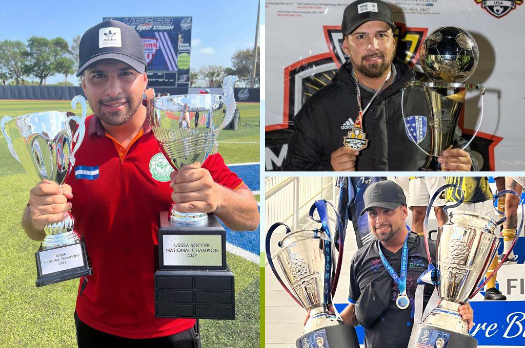 Daniel Collazo, el técnico argentino que conquistó 22 títulos en el 2023 en Estados Unidos y sueña con dirigir en Honduras