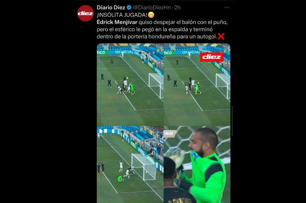 Honduras conocerá a su papá y Es el oso de la Copa Oro: lo que dice la prensa sobre el error de Menjívar y el duelo ante Panamá