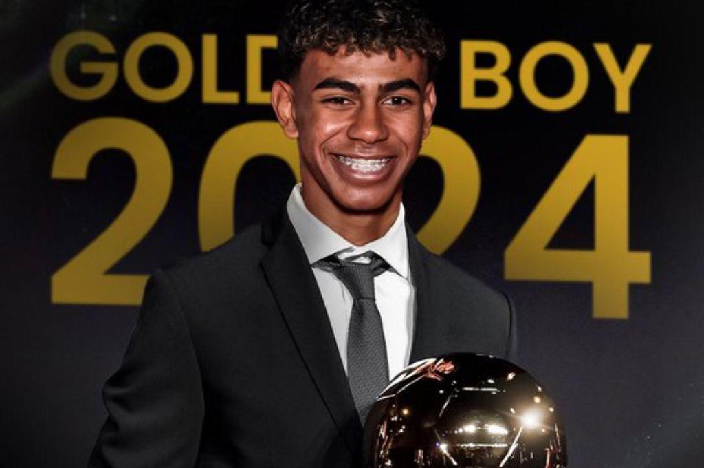 OFICIAL: Lamine Yamal gana el Golden Boy y rompe dos récords que ni Messi obtuvo; “muy contento y a por más”