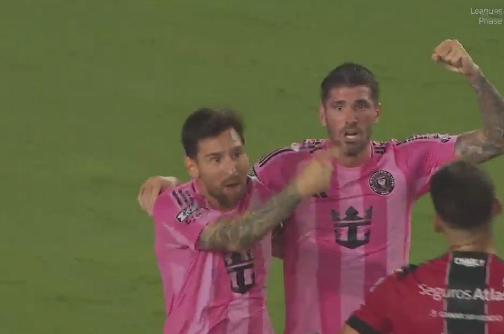 Messi se burló y le gritó en la cara a uno del Atlas, el VAR le echa la mano al Inter Miami y Keylor Navas es el héroe de Pumas