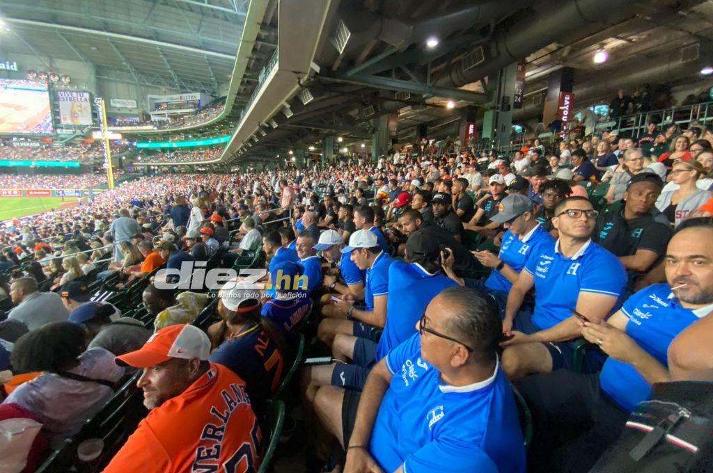 Así disfrutaron los jugadores de la Selección de Honduras junto a Mauricio Dubón en el Minute Maid Park; hubo regalo especial