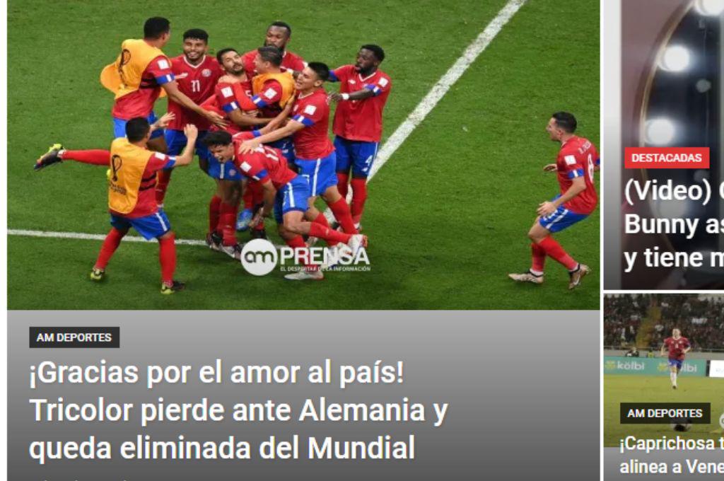 “Con las botas puestas” prensa de Costa Rica destaca presentación de su selección en el Mundial de Qatar