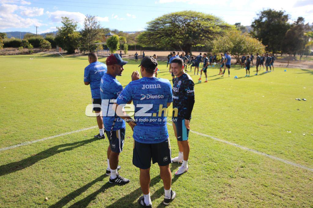Así fue el primer entrenamiento de Ninrod Medina con Motagua: Risas, el recibimiento de los jugadores y el nuevo fichaje